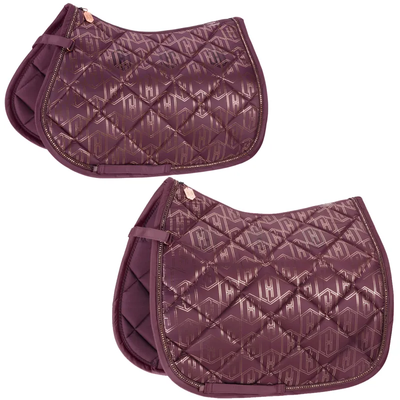 Eskadron Glossy Heritage Saddlecloth Heritage AW23 - Cassis
